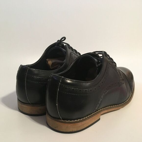 STACY ADAMS DICKENSON DRESS SHOES 7M - Picture 3 of 5